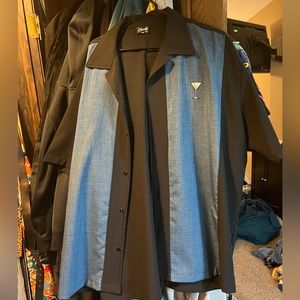 Rockabilly steady rock steady brand bowling shirt